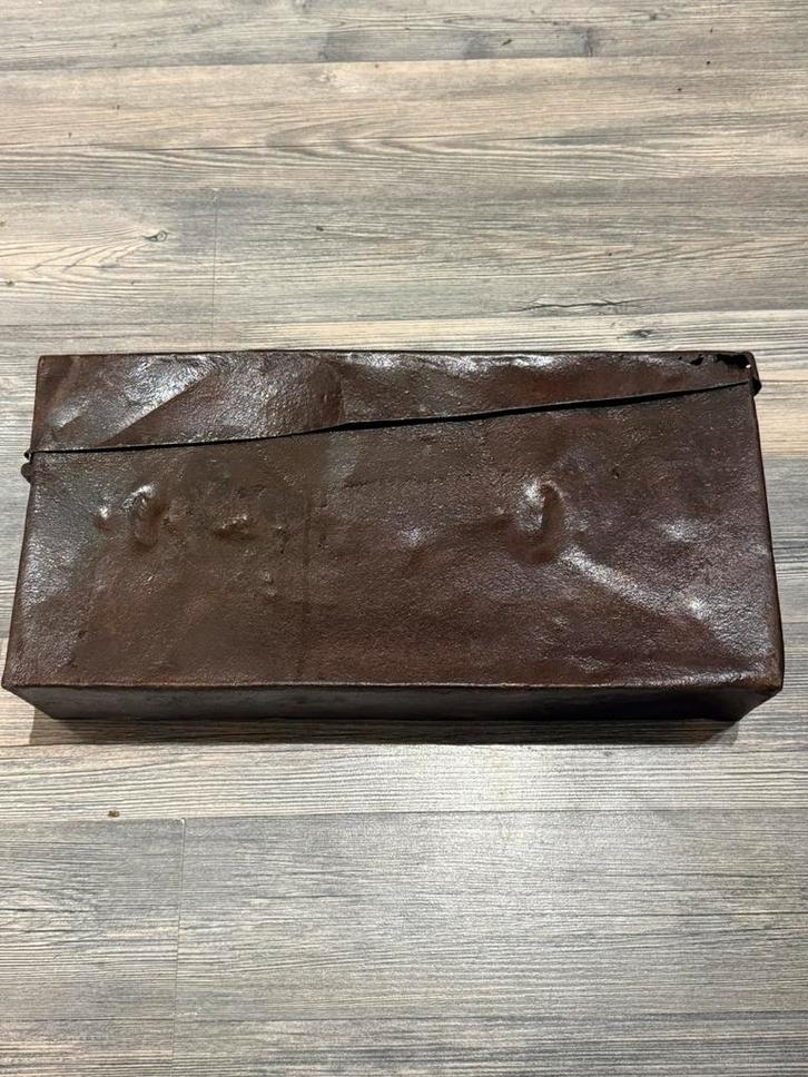 Duitse MG 42 munitie Kist ww2, Verzamelen, Militaria | Tweede Wereldoorlog, Landmacht, Kist of Geocache, Duitsland, Ophalen of Verzenden