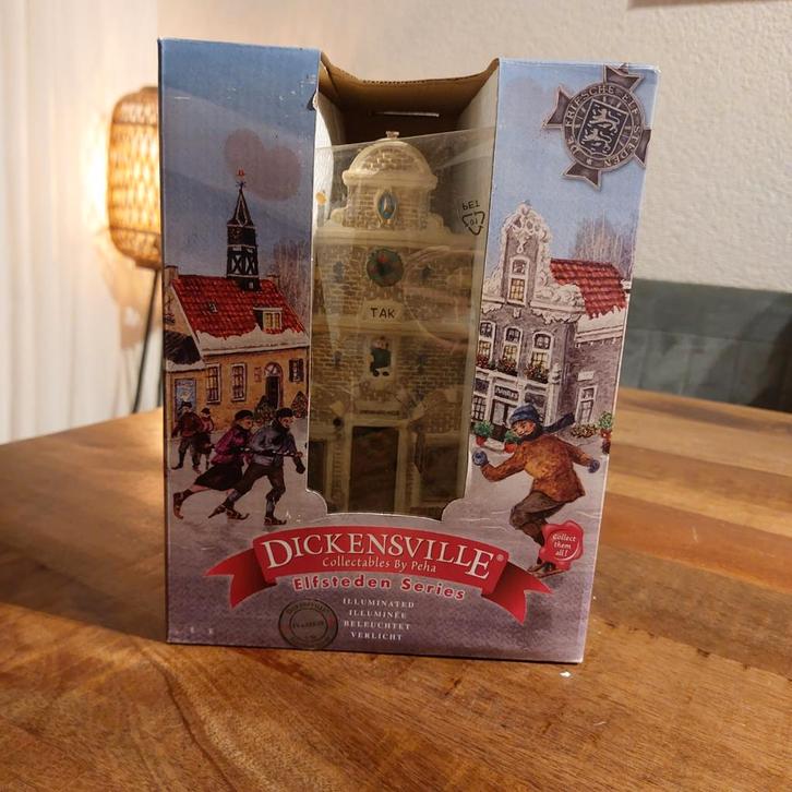 Dickensville Korendragershuisje Franeker Kersthuisje, Antiek en Kunst, Antiek | Woonaccessoires, Ophalen of Verzenden