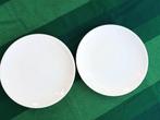 arabia servies witte dinerborden bord, Gebruikt, Ophalen of Verzenden, Bord(en), Effen