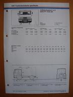 DAF FT 2100 DH Technische Specificatie folder 1978 – 4x2, Boeken, Auto's | Folders en Tijdschriften, Ophalen of Verzenden, Zo goed als nieuw