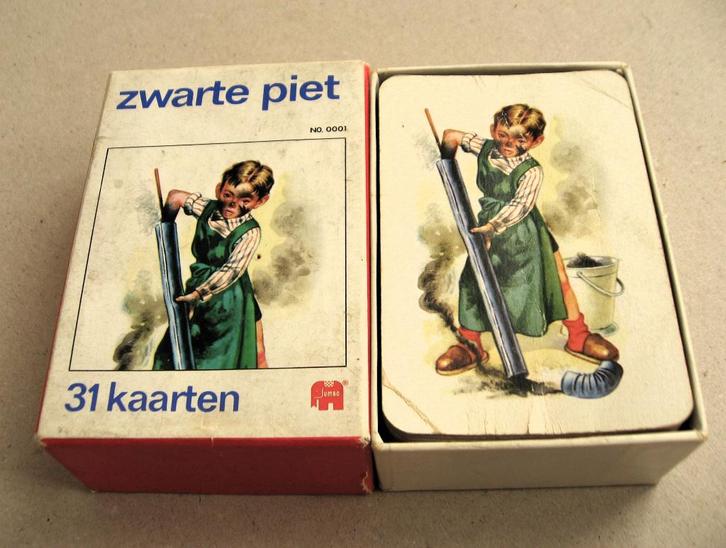 Zwarte Piet kaartspel jaren 60/70, Antiek en Kunst, Antiek | Speelgoed, Ophalen of Verzenden