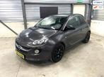 Opel ADAM 1.2 Jam airco 2e eigenaar APK cruise control, Voorwielaandrijving, Gebruikt, Zwart, 4 cilinders