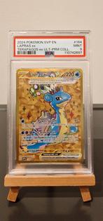 Pokemon psa 9 - lapras ex 164 - Terapagos, Ophalen of Verzenden, Zo goed als nieuw