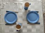ontbijtservies voor 2 personen, Huis en Inrichting, Keuken | Servies, Ophalen of Verzenden, Nieuw, Overige stijlen, Kop(pen) en/of Schotel(s)