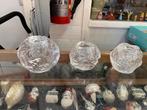 Kosta Boda Snowball kaarsenhouder ontworpen Ann Wärff 1973, Antiek en Kunst, Antiek | Glas en Kristal, Ophalen of Verzenden