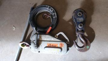 Tirfor TU16 lier takel beschikbaar voor biedingen