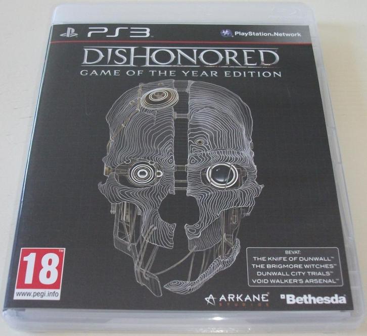 PS3 Game *** DISHONORED *** Game of the Year Edition, Spelcomputers en Games, Games | Sony PlayStation 3, Zo goed als nieuw, Avontuur en Actie