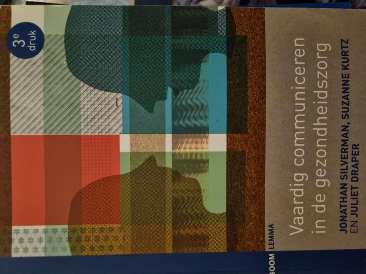 Vaardig communiceren in de gezondheidszorg, Boeken, Gezondheid, Dieet en Voeding, Zo goed als nieuw, Ophalen of Verzenden