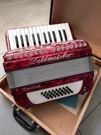 Mooie Weltmeister Caprice Toetsaccordeon met Koffer, Muziek en Instrumenten, Accordeons, Ophalen, Gebruikt, Overige formaten, Toetsaccordeon