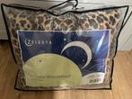 Zelesta Wonderbed Dekbed - Jaguarprint - 160x220cm, Bruin, Ophalen of Verzenden, Deken of Dekbed, Nieuw