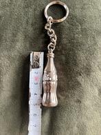 Coca cola zilveren fles sleutelhanger, Verzamelen, Ophalen of Verzenden, Zo goed als nieuw, Merk