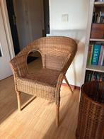 Vintage rieten stoelen, Ophalen, Gebruikt, Twee, Bruin