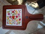 Kaasplank snijplank hout vintage, Antiek en Kunst, Ophalen of Verzenden