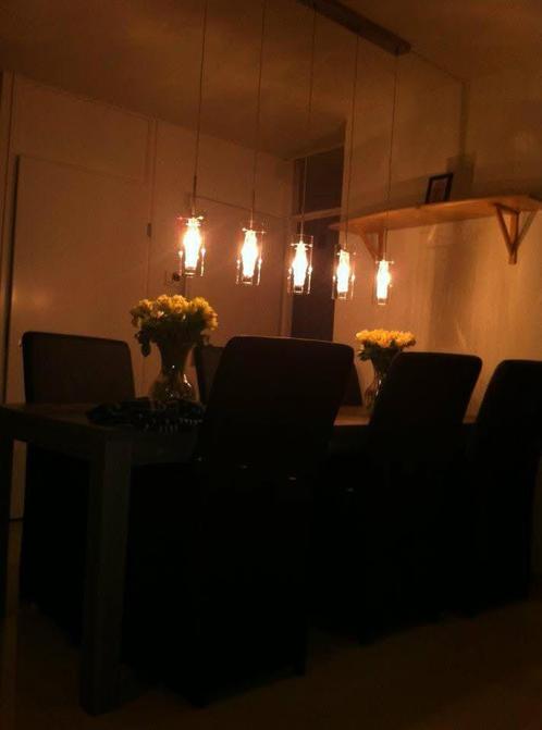 Mooie hanglamp met 2 staande lampen, Huis en Inrichting, Lampen | Overige, Zo goed als nieuw, Ophalen