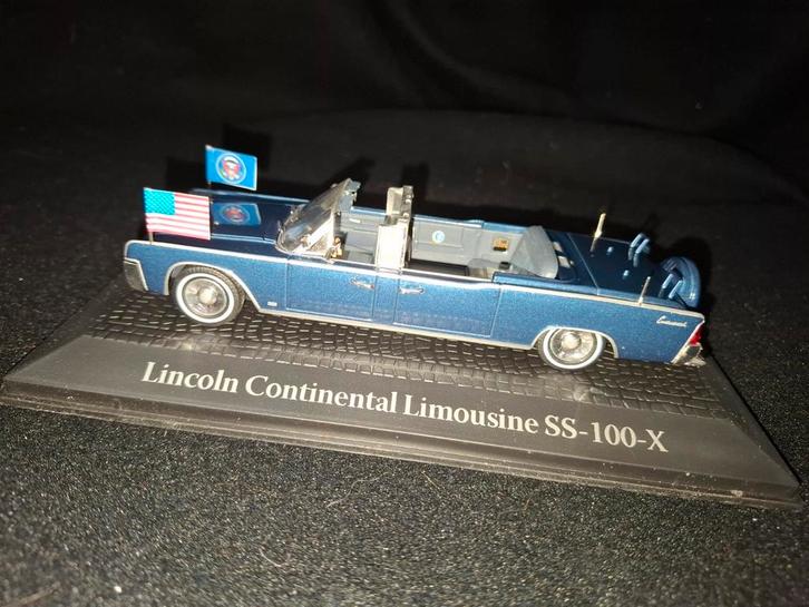 Lincoln Continental van pres. Kennedy, Verzamelen, Automerken, Motoren en Formule 1, Zo goed als nieuw, Auto's, Ophalen of Verzenden