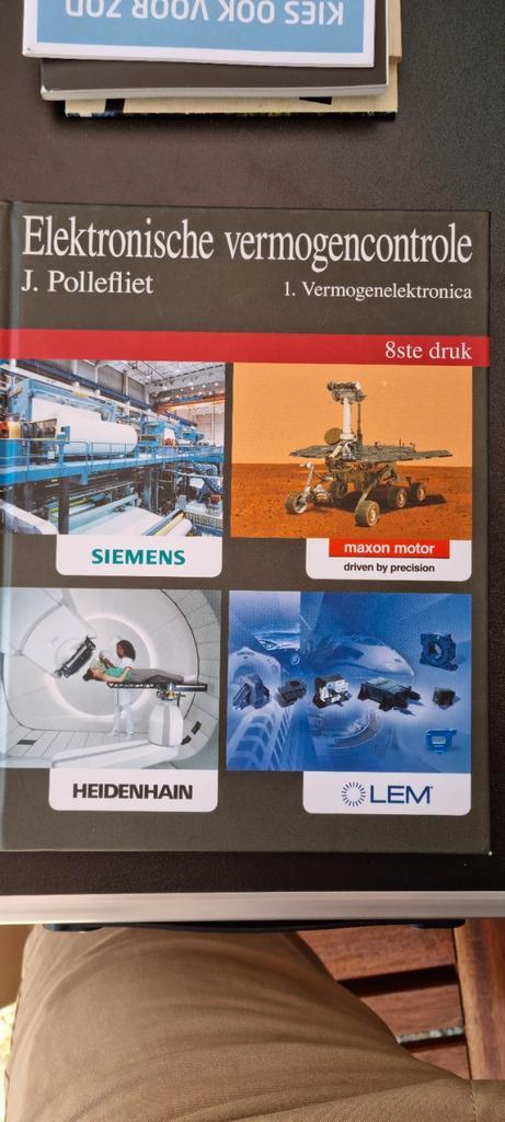 Elektronische vermogencontrole - Pollefliet, Boeken, Techniek, Gelezen, Elektrotechniek, Ophalen of Verzenden