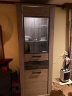 Twee vitrinekasten van zware kwaliteit, Huis en Inrichting, Kasten | Vitrinekasten, Ophalen, Gebruikt, 50 tot 100 cm, Glas