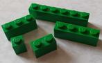 partij groene lego steentjes 1 nopje breed, Ophalen of Verzenden, Gebruikt, Losse stenen, Lego