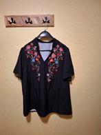 tuniek bloemen bohemian shein maat 5xl/54, Kleding | Dames, Overige kleuren, Maat 46/48 (XL) of groter, Ophalen of Verzenden, Zo goed als nieuw