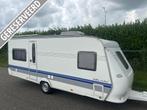 HOBBY 540 UFE 2008 VOORTENT, VLOERVERWARMING, AIRCO 12995,, Caravans en Kamperen, Caravans, Vast bed, Schokbreker, Rondzit, Hobby