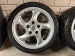 OEM Porsche Turbo Twist 18” breedset 993 & 996, Ophalen, 18 inch, Zomerbanden, Velg(en)