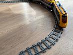 Lego City Goederentrein met Extra Rails, Overige merken, Gelijkstroom, Ophalen of Verzenden, Gebruikt