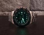Breitling Airwolf Raven full set 2009, service 5-2025!, Staal, Staal, Breitling, Ophalen of Verzenden