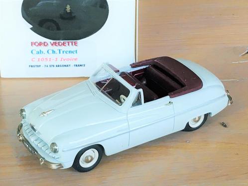 Classiques - 1951 Ford Vedette V8 Cabriolet Charles Trenet, Hobby en Vrije tijd, Modelauto's | 1:43, Zo goed als nieuw, Auto, Overige merken