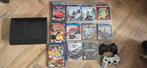 PS3 inclusief 12 spellen & 2 controllers, Spelcomputers en Games, Spelcomputers | Sony PlayStation 3, Ophalen of Verzenden, Gebruikt
