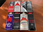8x Zippo benzine blikjes, Ophalen of Verzenden, Gebruikt, Overige typen
