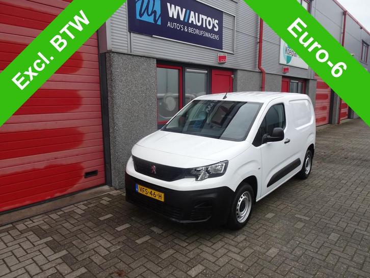 Peugeot Partner 1.5 BlueHDI Pro 3 zits airco 90159 km !, Auto's, Bestelauto's, Te koop, ABS, Airconditioning, Alarm, Centrale vergrendeling