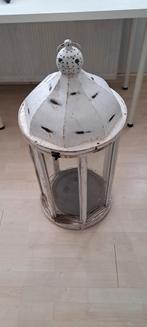 Groot brocante windlicht, Antiek en Kunst, Ophalen