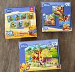 Disney puzzel - 3D domino Winnie the Pooh, Ophalen of Verzenden, 10 tot 50 stukjes, Zo goed als nieuw