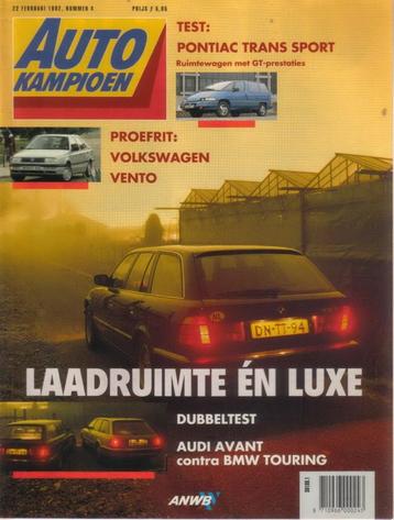 Autokampioen 4 1992 : Audi 100 2.3E Avant - BMW 520i Touring beschikbaar voor biedingen