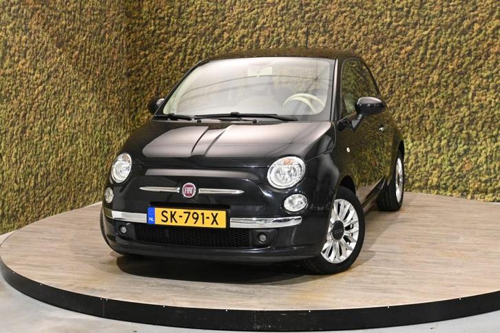 Fiat 500 1.2 Lounge | Panodak | Airco, Auto's, Fiat, Bedrijf, ABS, Airbags, Airconditioning, Bluetooth, Boordcomputer, Elektrische buitenspiegels