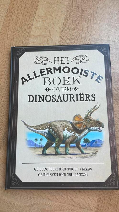 Tom Jackson - Het allermooiste boek over dinosauriërs, Boeken, Kinderboeken | Jeugd | onder 10 jaar, Gelezen, Ophalen of Verzenden