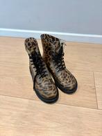 Supertrash Regenlaarzen met Luipaardprint - Maat 38, Kleding | Dames, Schoenen, Zwart, Ophalen of Verzenden, Regenlaarzen, Zo goed als nieuw
