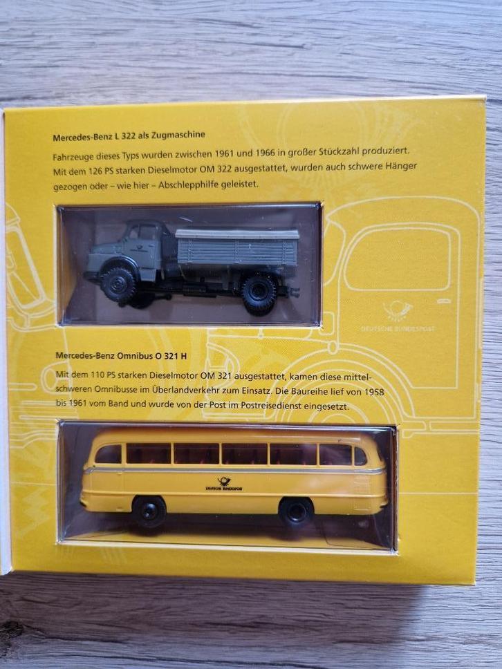 Brekina Pannenhilfe der Post, Hobby en Vrije tijd, Modelauto's | 1:87, Nieuw, Bus of Vrachtwagen, Brekina, Ophalen of Verzenden