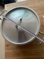 Gero Zilmeta Grote pan soeppan RVS, Ophalen of Verzenden, Zo goed als nieuw, Rvs, Kookpan of Snelkookpan