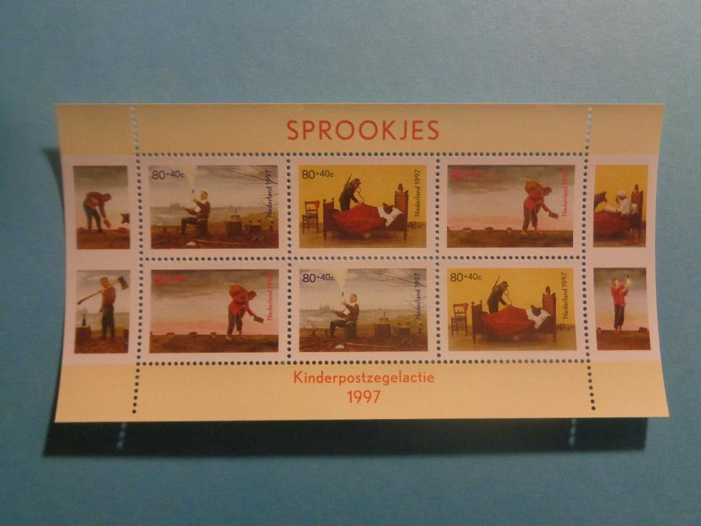 kinderpostzegels s 1997, Ophalen of Verzenden, Na 1940, Postfris