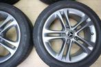 Mercedes A- B- klasse CLA 17inch velgen + zomerbanden 5x112, Gebruikt, Banden en Velgen, 17 inch, Personenwagen