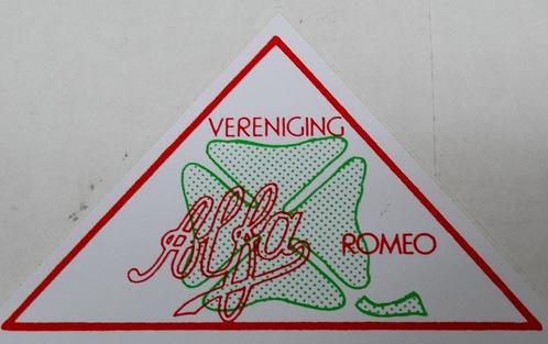 Alfa Romeo club VARLN sticker, Auto diversen, Autostickers, Ophalen of Verzenden