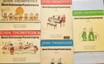 John Thompson's Meest eenvoudige Piano Leergang 1-5 Compleet, Muziek en Instrumenten, Bladmuziek, Gebruikt, Les of Cursus, Ophalen of Verzenden