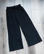 Broek zwart bewerkt M🙂, Kleding | Dames, Broeken en Pantalons, Maat 38/40 (M), Zwart, Nieuw, Ophalen of Verzenden