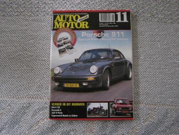  Auto Motor Klassiek 11 2001 Porsche 911, R4, ‘t Loo, BSA C1 beschikbaar voor biedingen