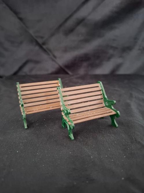 Lemax Park Bench   set of 2, Diversen, Kerst, Gebruikt, Ophalen of Verzenden
