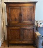 Antieke eiken kast, Antiek en Kunst, Ophalen of Verzenden