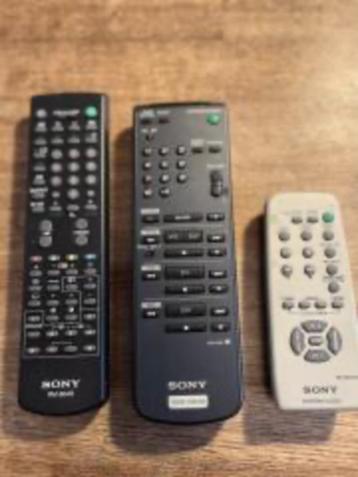 SONY AFSTANDSBEDIENINGEN AUDIOSET/CD-SPELER/VERSTERKER RM4 beschikbaar voor biedingen