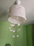 Kinderlamp Vlinders licht roze, Huis en Inrichting, Lampen | Plafondlampen, Ophalen, Zo goed als nieuw, Stof, Modern