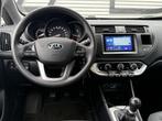 Kia Rio 1.2 CVVT Comfort Pack 2e Eigenaar,Navi,Airco,Trekhaa, Auto's, Euro 5, Beige, 4 cilinders, Wit